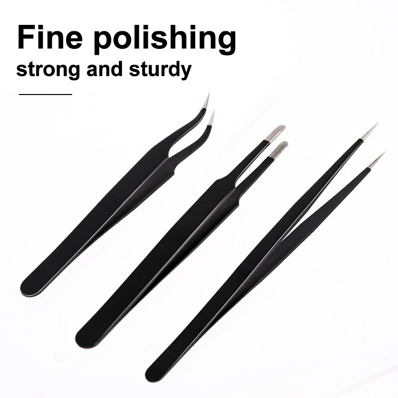 Deli 3PCS Tweezers Set Upgrade – обзор и цена Soldering Iron Kit