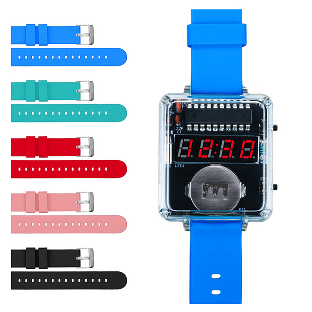 DIY Electronic Watch Kit 0.28' – обзор и цена Diy Electronics Youtube