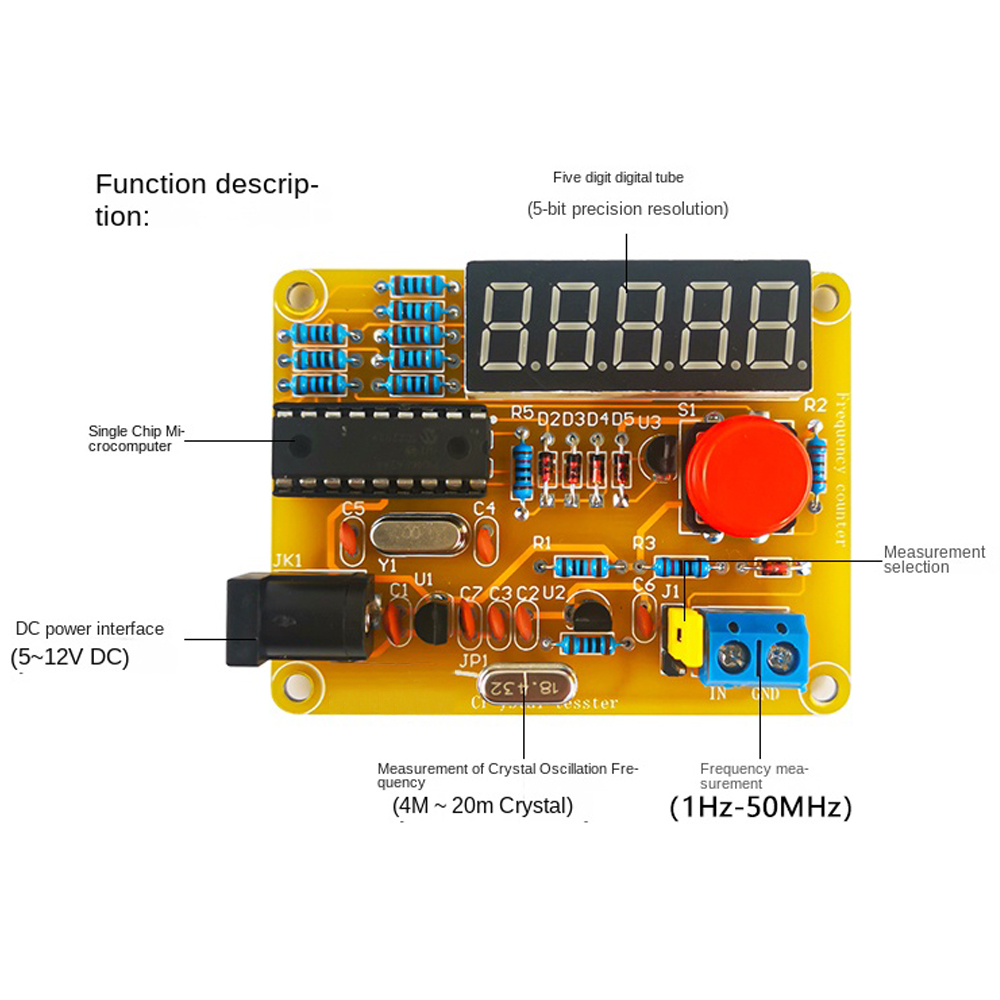 DIY Frequency Measurement Kit  – обзор и цена Diy Electronics Youtube